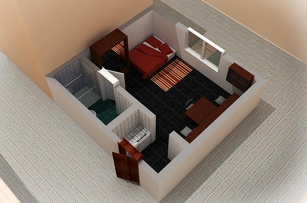 Barbadori Studio Apartment Флоренция Стая снимка